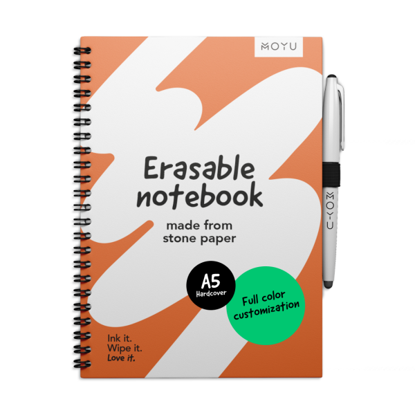 MOYU Hardcover Uitwisbaar Notitieboek A5 Full Color