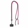 Crossbody, trendy duotone lanyard telefoonhouder van polyester
