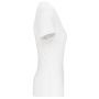 Dames-T-shirt BIO150 IC V-hals White XL