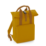 Rugzak met dubbel hengsel Mustard One Size Rugzak met dubbel hengsel Mustard One Size