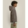 Chaser Vintage - De unisex relaxed garment-dyed hoodie - G.Dyed Mocha (XXS)