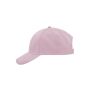 Brushed 6 Panel Cap rose