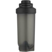 Forza 700 ml sportfles met shakerbal - Zwart