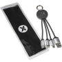 SCX.design C16 kabel met oplichtende ring - Zwart/Wit