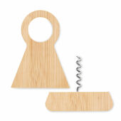 STANDTURN - Bamboe flessenhouder & opener - Hout