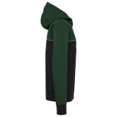 3-laags unisex softshelljas Black / Forest Green XS