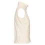 Bodywarmer van microfleece dames natural 4XL