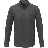 Pollux herenoverhemd met lange mouwen - Stormgrijs - XL