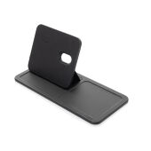Swiss Peak 3-in-1 RCS gerecycled PU draadloze oplader, zwart