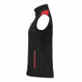 Printer Prime Softshell Vest Lady Black/Red 3XL