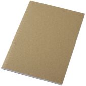 Novella Austen A5 gerecycled notitieboek met zachte cover, 50 vellen - Naturel