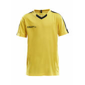 CRAFT PROGRESS JERSEY CONTRAST JR YEL/BLA 122 CRAFT PROGRESS JERSEY CONTRAST JR YEL/BLA 122