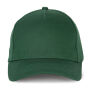 Pet van gerecycleerd polyester en katoen K-loop  tracking - 5 panelen Forest Green One Size
