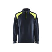 Donker marineblauw/High Vis Geel