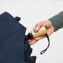 Stormvaste, automatisch te openen- en sluiten pocketparaplu CALYPSO marineblauw