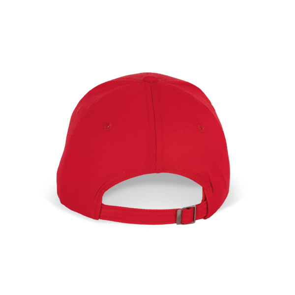 6-Panel-Kappe mit Kontrast-Sandwichschirm Red / White One Size 6-Panel-Kappe mit Kontrast-Sandwichschirm Red / White One Size