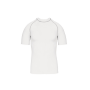 Functioneel kids-T-shirt met korte mouwen en anti-UV-bescherming White 6/8 jaar Functioneel kids-T-shirt met korte mouwen en anti-UV-bescherming White 6/8 jaar
