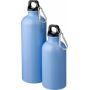 Gerecyclede roestvrijstalen enkelwandige fles (400 ml) Sable zwart