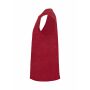 Sleeveless Red XS