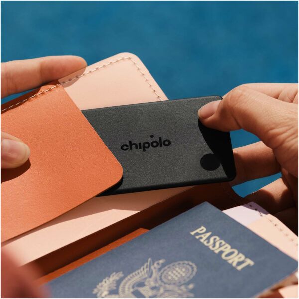 Chipolo CARD traceerkaart - Houtskool Chipolo CARD traceerkaart - Houtskool
