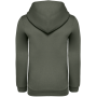 Ecologische kindersweater met capuchon Organic Khaki 12/14 jaar