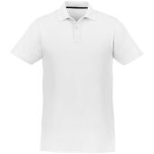 Helios herenpolo met korte mouwen - Wit - 3XL