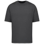 Ecologisch oversized heren-T-shirt Iron Grey XXL