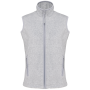 Bodywarmer van microfleece dames Ash Heather XXL