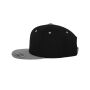 CLASSIC SNAPBACK 2-TONE, BLACK/SILVER, One size, FLEXFIT