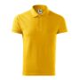 Polo Shirt men's Cotton yellow S