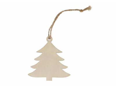 Houten kerstornament kerstboom