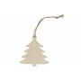 Houten kerstornament kerstboom - Natuur