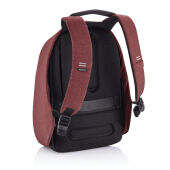 Bobby Hero Regular, anti-diefstal rugzak, rood, zwart
