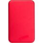 Aluminium solar powerbank Drew rood