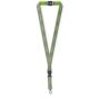 Afneembare polyester keycord met reflecterende overlay