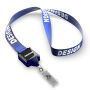 Polyester sublimatie lanyard met vierkante badge reel Polyester sublimatie lanyard met vierkante badge reel