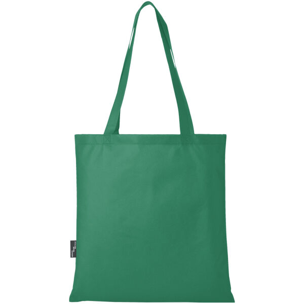 Zeus GRS recycled non-woven convention tote bag 6L - Green