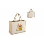 Jute-Katoen Tote OEKO-TEX® 42.5 x 19 x 32 cm 320g/m² - Beige