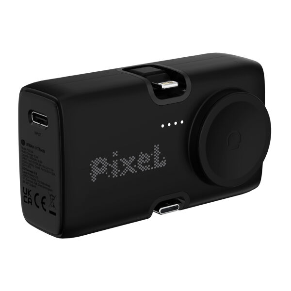 Urban Vitamin San Diego RCS rplastic 20W PD powerbank, zwart Urban Vitamin San Diego RCS rplastic 20W PD powerbank, zwart