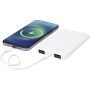 Slender slanke dubbele powerbank van 4000 mAh - Wit