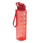 AQUA LEVEL - Sportdrinkfles rood AQUA LEVEL - Sportdrinkfles rood