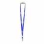 Polyester tubulaire keycord met metalen klem