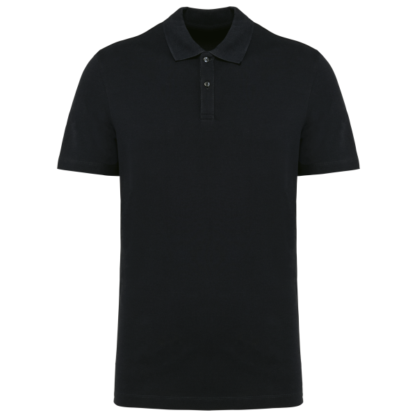 Supima herenpolo korte mouwen