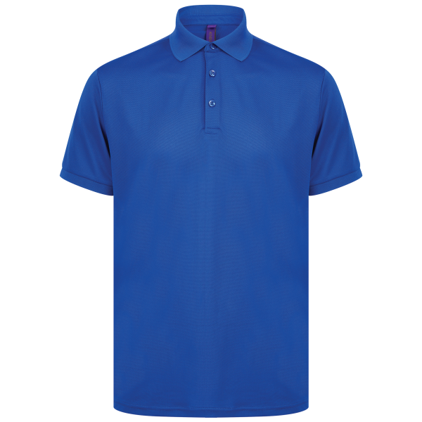 Herenpolo van gerecycled polyester Royal M Herenpolo van gerecycled polyester Royal M