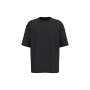 Ecologisch oversized uniseks T-shirt French Terry Black XXL Ecologisch oversized uniseks T-shirt French Terry Black XXL