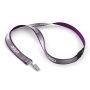 Polyester keycord met reflecterende overlay
