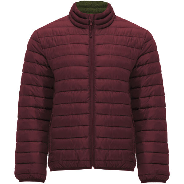 Finland men's insulated jacket - Garnet - 3XL