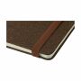 Clifton Coffee Grounds A5 Notebook notitieboek - bruin