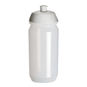 Transparante bidon, witte dop