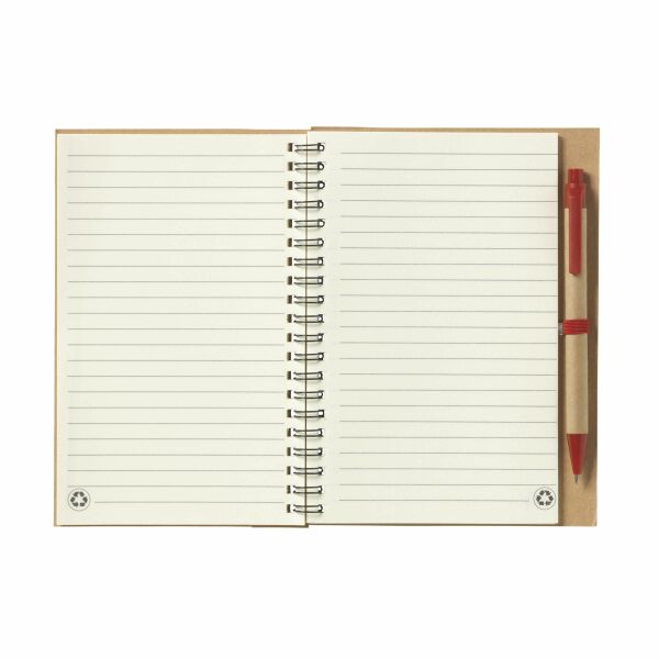 RecycleNote-L Notizbuch - rot RecycleNote-L Notizbuch - rot